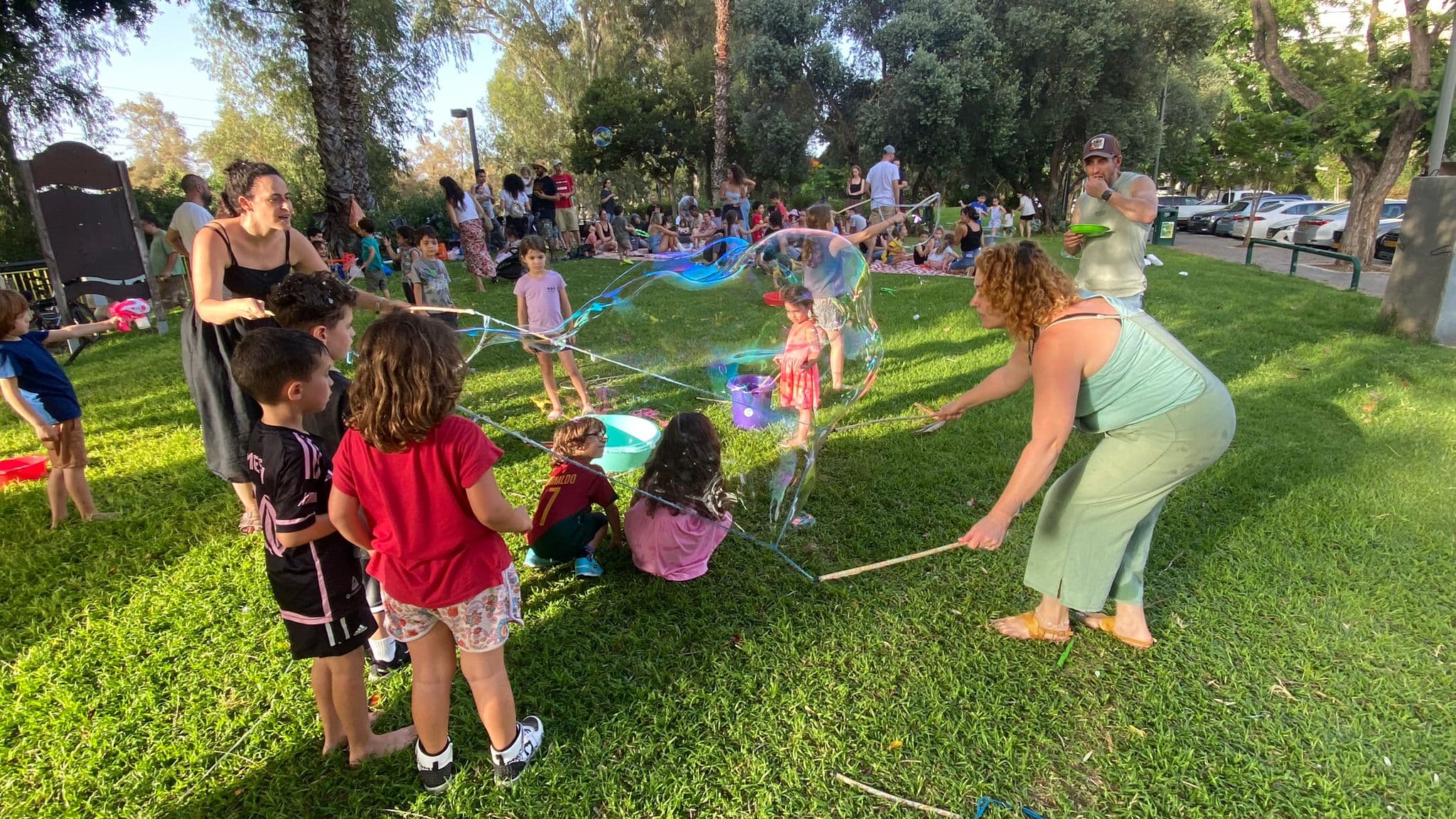קייטנה וגן — בועות בשטח
